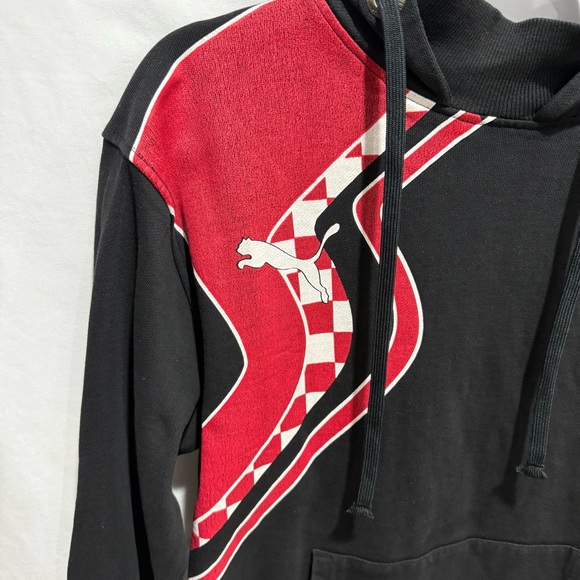Puma Ferrari Scuderia Hoodie Medium Racing Streetwear Motorsport Athleisure F1 - Picture 7 of 16